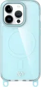 AVY Apple iPhone 13 Pro Hoesje MagSafe met Koord Haakjes Blauw