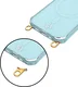 AVY Apple iPhone 13 Pro Hoesje MagSafe met Koord Haakjes Blauw afbeelding 15