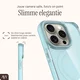 AVY Apple iPhone 13 Pro Hoesje MagSafe met Koord Haakjes Blauw afbeelding 7