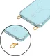 AVY Apple iPhone 13 Pro Max Hoesje MagSafe met Koord Haakjes Blauw afbeelding 15
