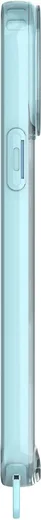 AVY Apple iPhone 13 Pro Max Hoesje MagSafe met Koord Haakjes Blauw afbeelding 13