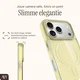 AVY Apple iPhone 17 Pro Hoesje MagSafe met Koord Haakjes Geel afbeelding 7