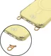 AVY Apple iPhone 16 Hoesje MagSafe met Koord Haakjes Geel afbeelding 15