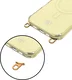 AVY Apple iPhone 16 Pro Max Hoesje MagSafe met Koord Haakjes Geel afbeelding 15