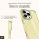 AVY Apple iPhone 16 Pro Max Hoesje MagSafe met Koord Haakjes Geel afbeelding 7
