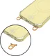 AVY Apple iPhone 15 Pro Hoesje MagSafe met Koord Haakjes Geel afbeelding 15