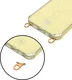 AVY Apple iPhone 15 Pro Max Hoesje MagSafe met Koord Haakjes Geel afbeelding 15