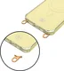 AVY Apple iPhone 14 Pro Max Hoesje MagSafe met Koord Haakjes Geel afbeelding 15