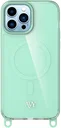 AVY Apple iPhone 13 Pro Max Hoesje MagSafe met Koord Haakjes Matcha