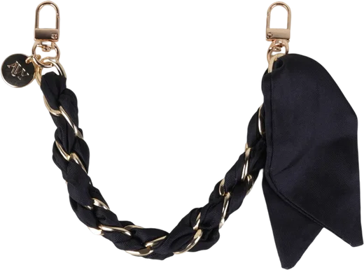 AVY Universeel Sjaal Telefoonkoord / Polsbandje (32CM) Bandana Black afbeelding 1