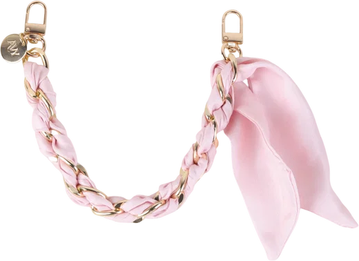 AVY Universeel Sjaal Telefoonkoord / Polsbandje (32CM) Bandana Pink afbeelding 1