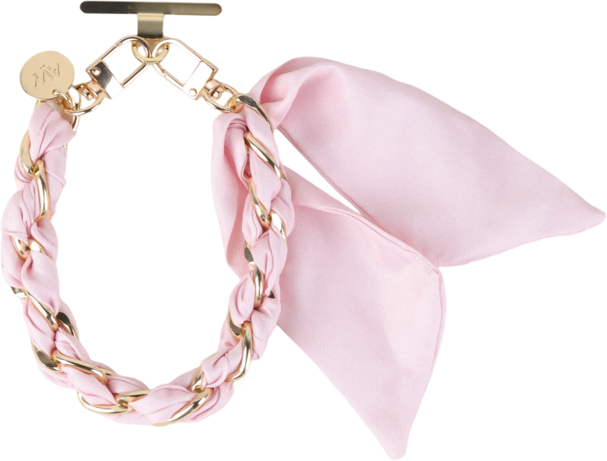AVY Universeel Sjaal Telefoonkoord / Polsbandje (32CM) Bandana Pink afbeelding 6