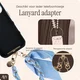 AVY Universeel Sjaal Telefoonkoord / Polsbandje (32CM) Bandana Blue afbeelding 4