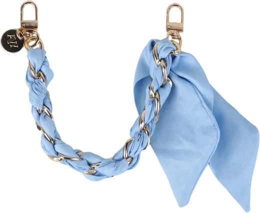 AVY Universeel Sjaal Telefoonkoord / Polsbandje (32CM) Bandana Blue afbeelding 1