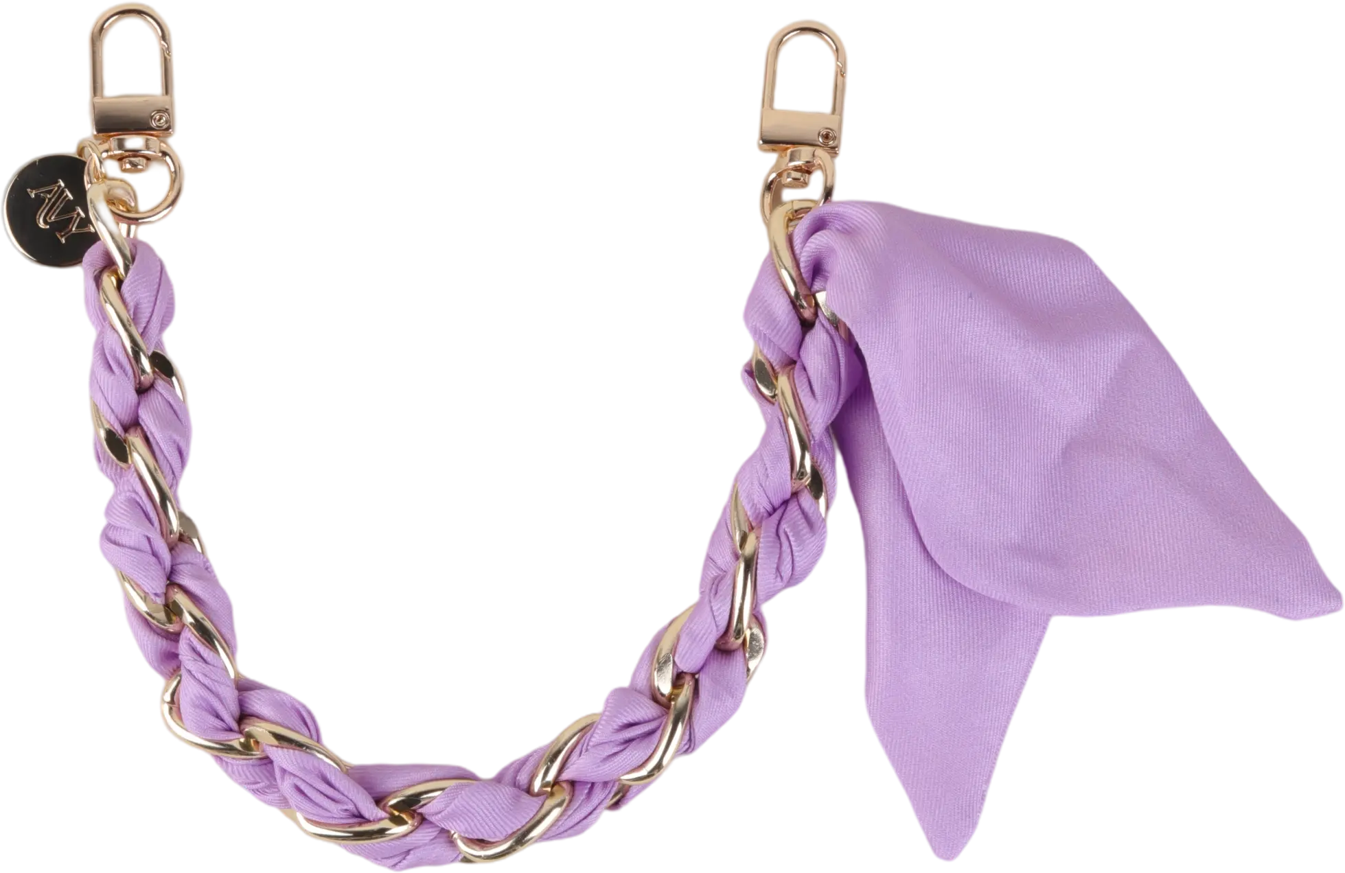 AVY Universeel Sjaal Telefoonkoord / Polsbandje (32CM) Bandana Purple afbeelding 1