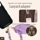 AVY Universeel Sjaal Telefoonkoord / Polsbandje (32CM) Bandana Purple afbeelding 5