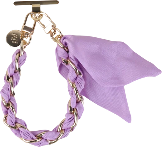 AVY Universeel Sjaal Telefoonkoord / Polsbandje (32CM) Bandana Purple afbeelding 7
