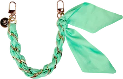AVY Universeel Sjaal Telefoonkoord / Polsbandje (32CM) Bandana Matcha afbeelding
