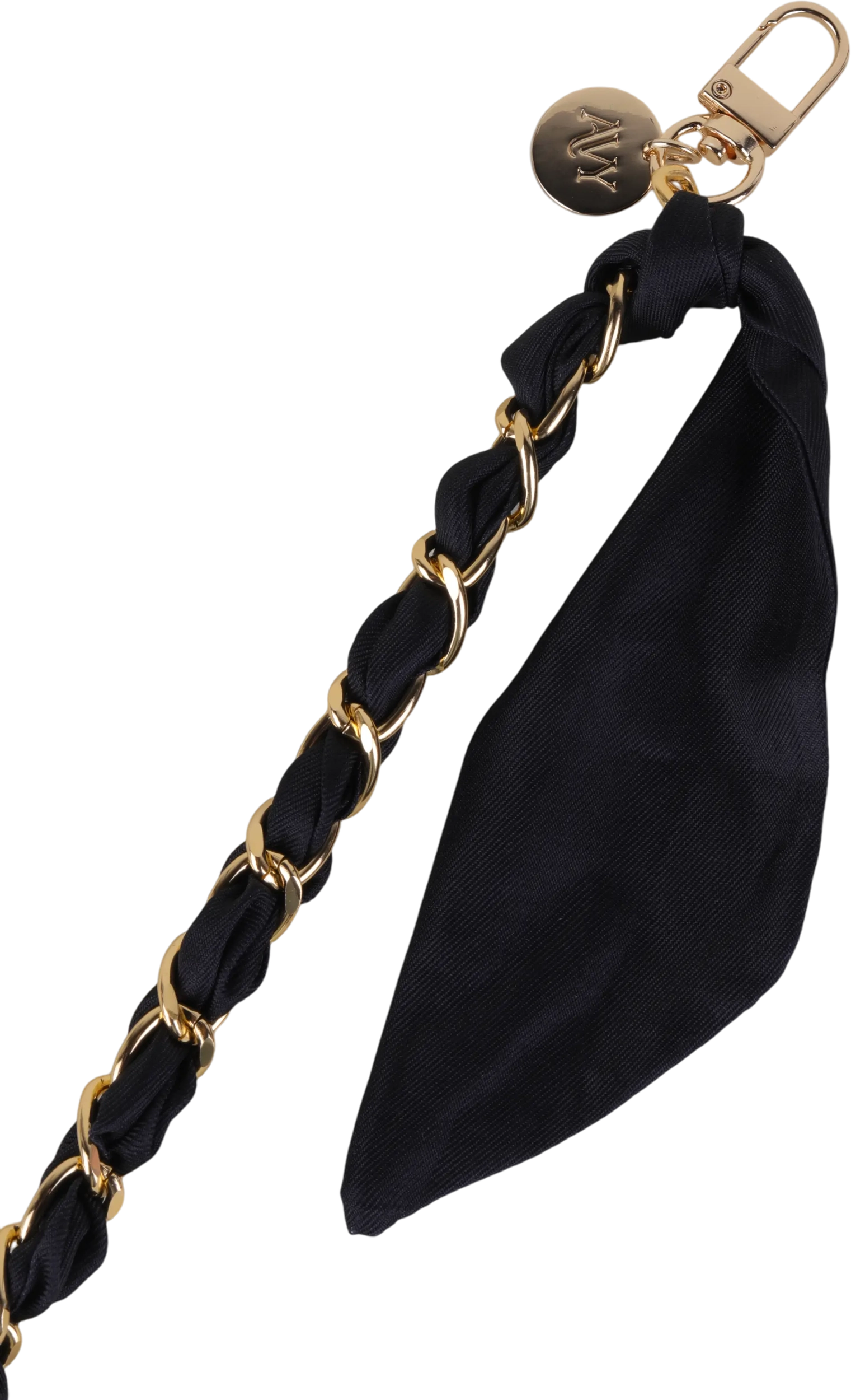 AVY Universeel Sjaal Crossbody Telefoonkoord (120CM) Bandana Black afbeelding 11