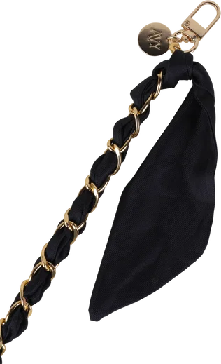AVY Universeel Sjaal Crossbody Telefoonkoord (120CM) Bandana Black afbeelding 11