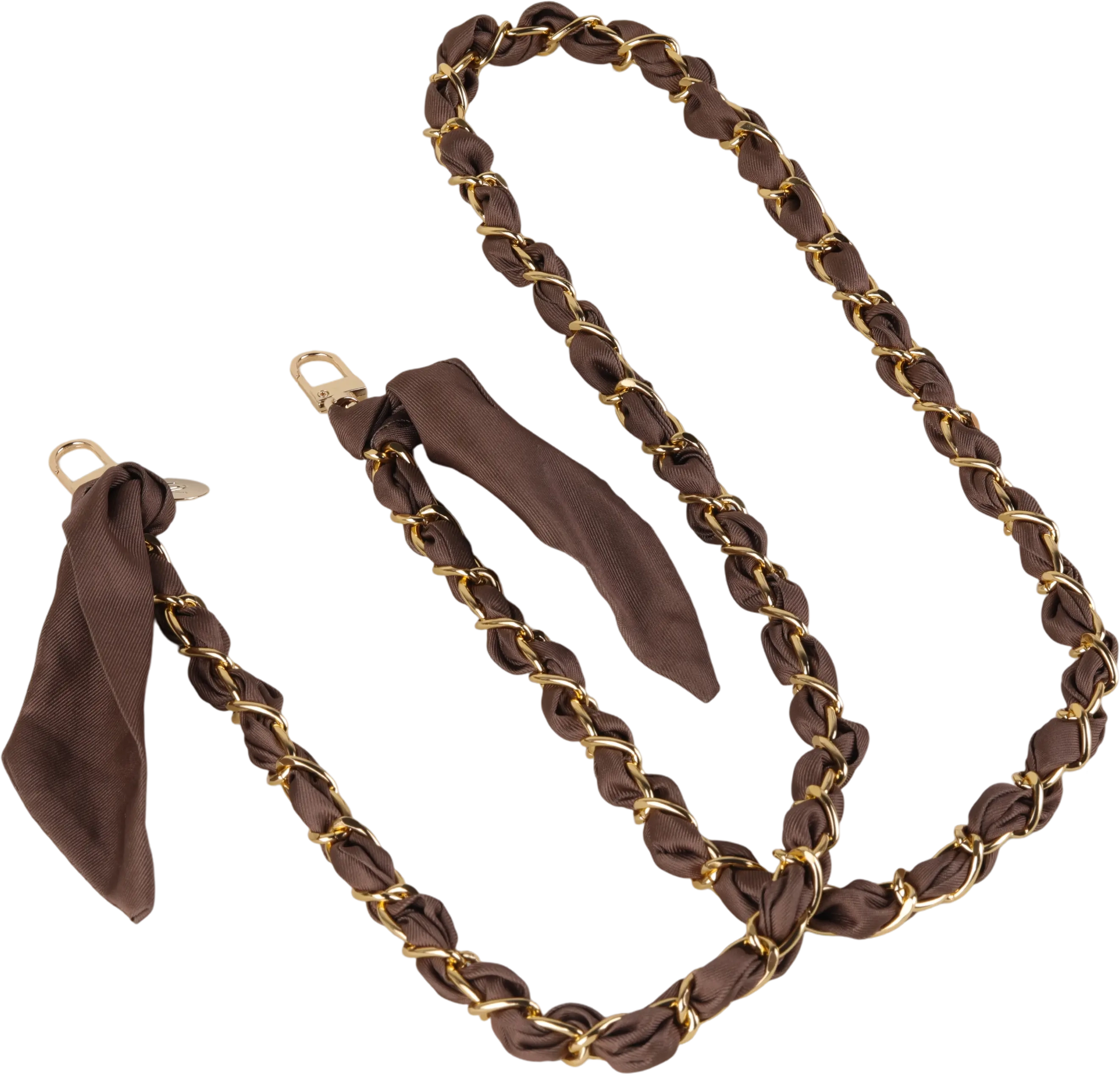 AVY Universeel Sjaal Crossbody Telefoonkoord (120CM) Bandana Brown afbeelding 3