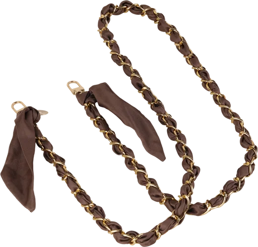 AVY Universeel Sjaal Crossbody Telefoonkoord (120CM) Bandana Brown afbeelding 3