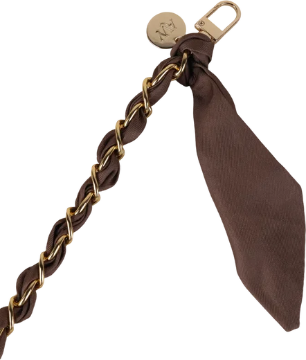 AVY Universeel Sjaal Crossbody Telefoonkoord (120CM) Bandana Brown afbeelding 5
