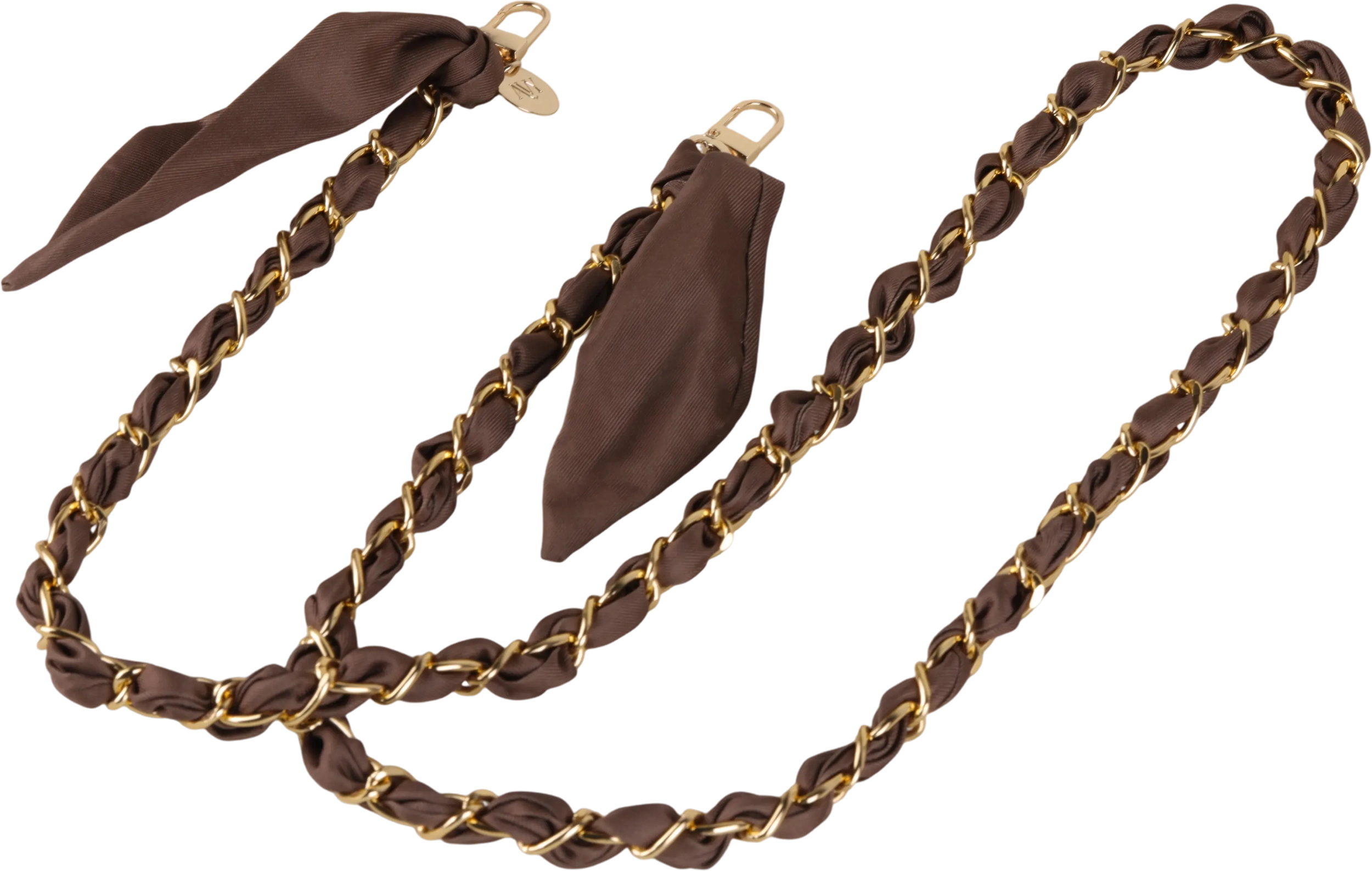 AVY Universeel Sjaal Crossbody Telefoonkoord (120CM) Bandana Brown afbeelding 4