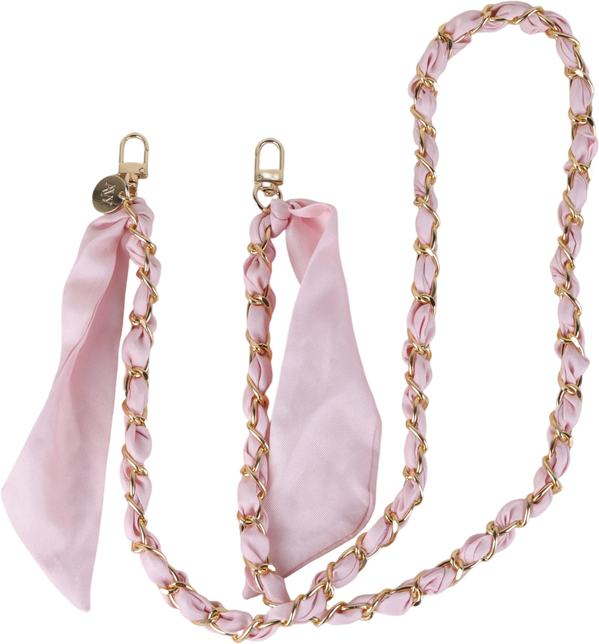 AVY Universeel Sjaal Crossbody Telefoonkoord (120CM) Bandana Pink afbeelding 1