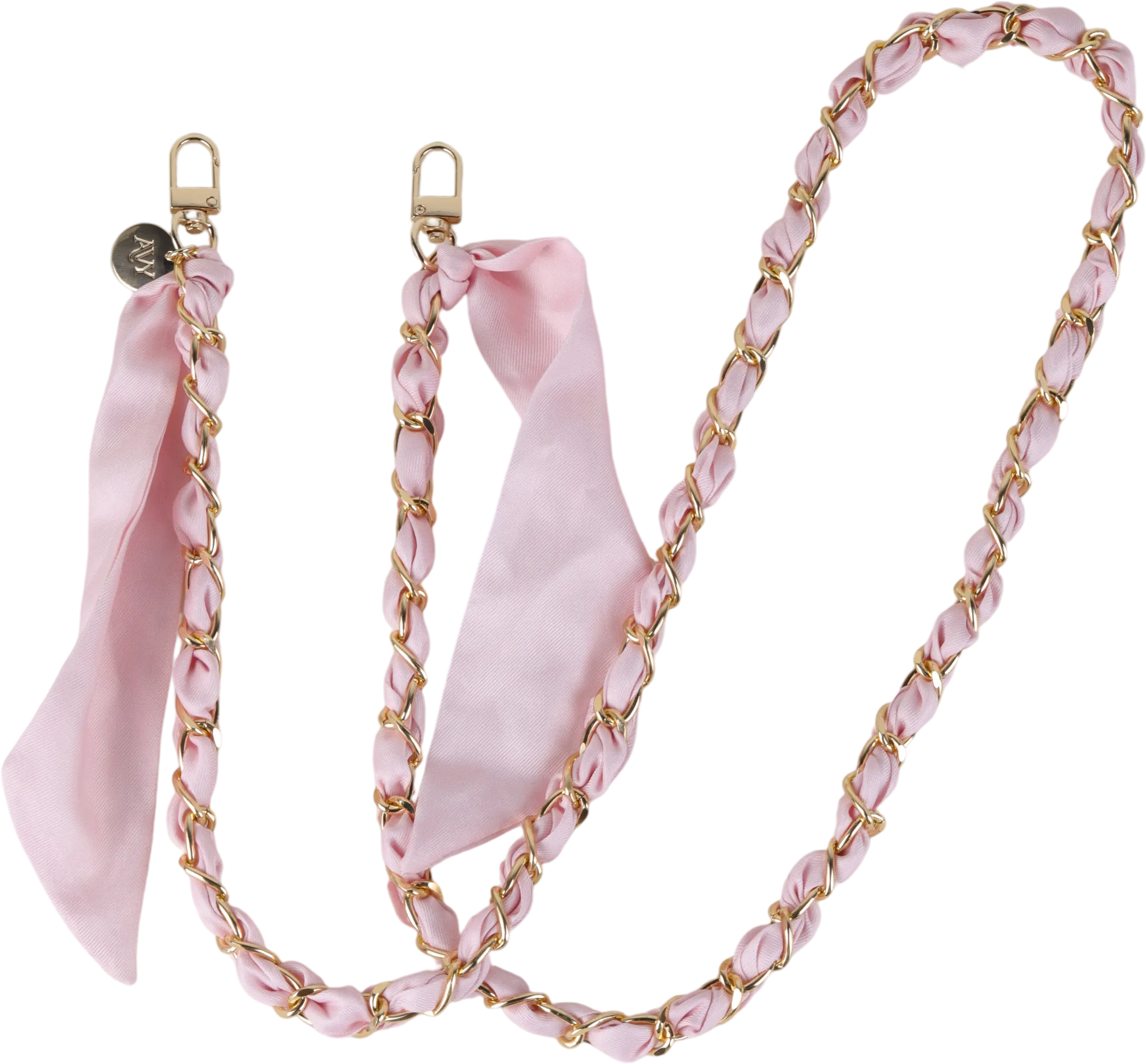 AVY Universeel Sjaal Crossbody Telefoonkoord (120CM) Bandana Pink afbeelding 7