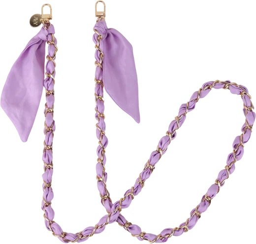 AVY Universeel Sjaal Crossbody Telefoonkoord (120CM) Bandana Purple afbeelding 6