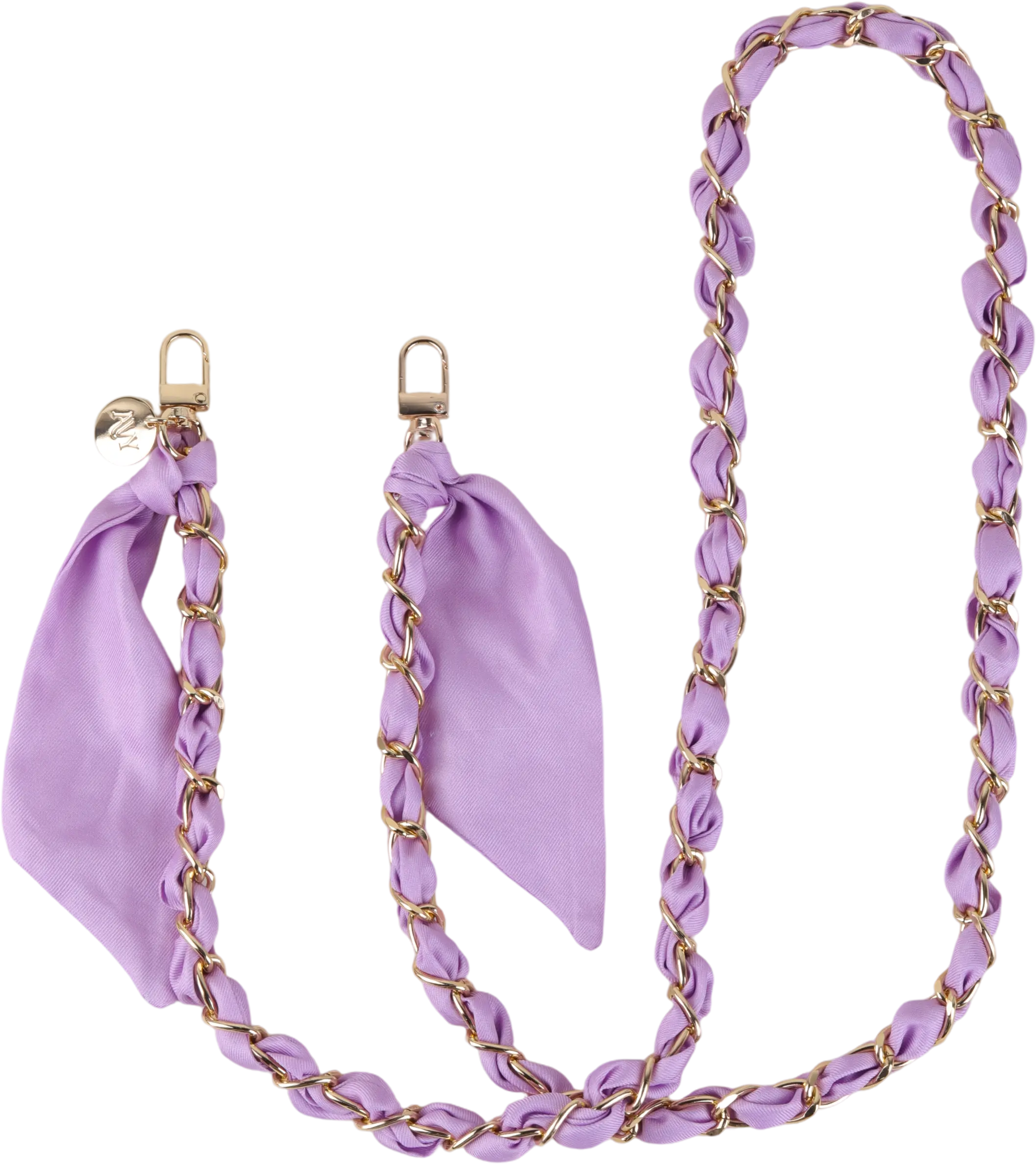 AVY Universeel Sjaal Crossbody Telefoonkoord (120CM) Bandana Purple afbeelding 1