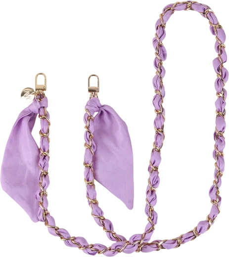 AVY Universeel Sjaal Crossbody Telefoonkoord (120CM) Bandana Purple afbeelding 1