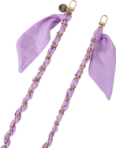 AVY Universeel Sjaal Crossbody Telefoonkoord (120CM) Bandana Purple afbeelding 12