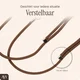 AVY Verstelbaar Crossbody Telefoonkoord / Telefoontouw (130CM) Tressé Brown afbeelding 7