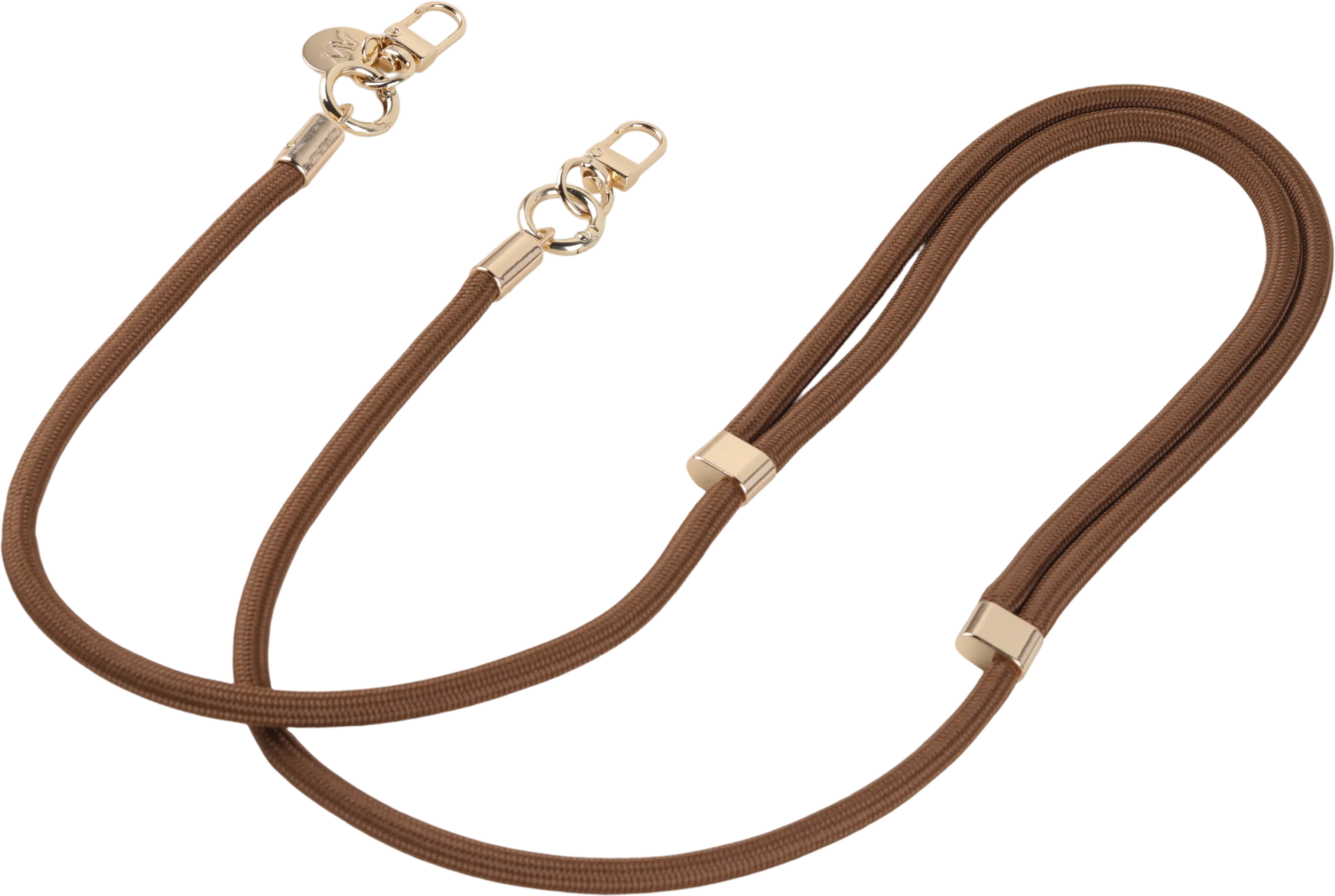 AVY Verstelbaar Crossbody Telefoonkoord / Telefoontouw (130CM) Tressé Brown afbeelding 12