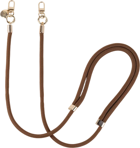 AVY Verstelbaar Crossbody Telefoonkoord / Telefoontouw (130CM) Tressé Brown afbeelding 8