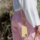 AVY Verstelbaar Crossbody Telefoonkoord / Telefoontouw (130CM) Tressé Yellow afbeelding 2
