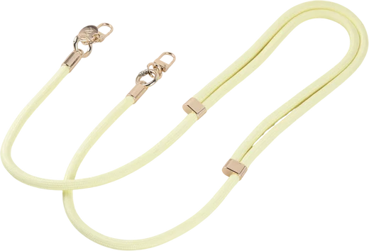 AVY Verstelbaar Crossbody Telefoonkoord / Telefoontouw (130CM) Tressé Yellow afbeelding 15