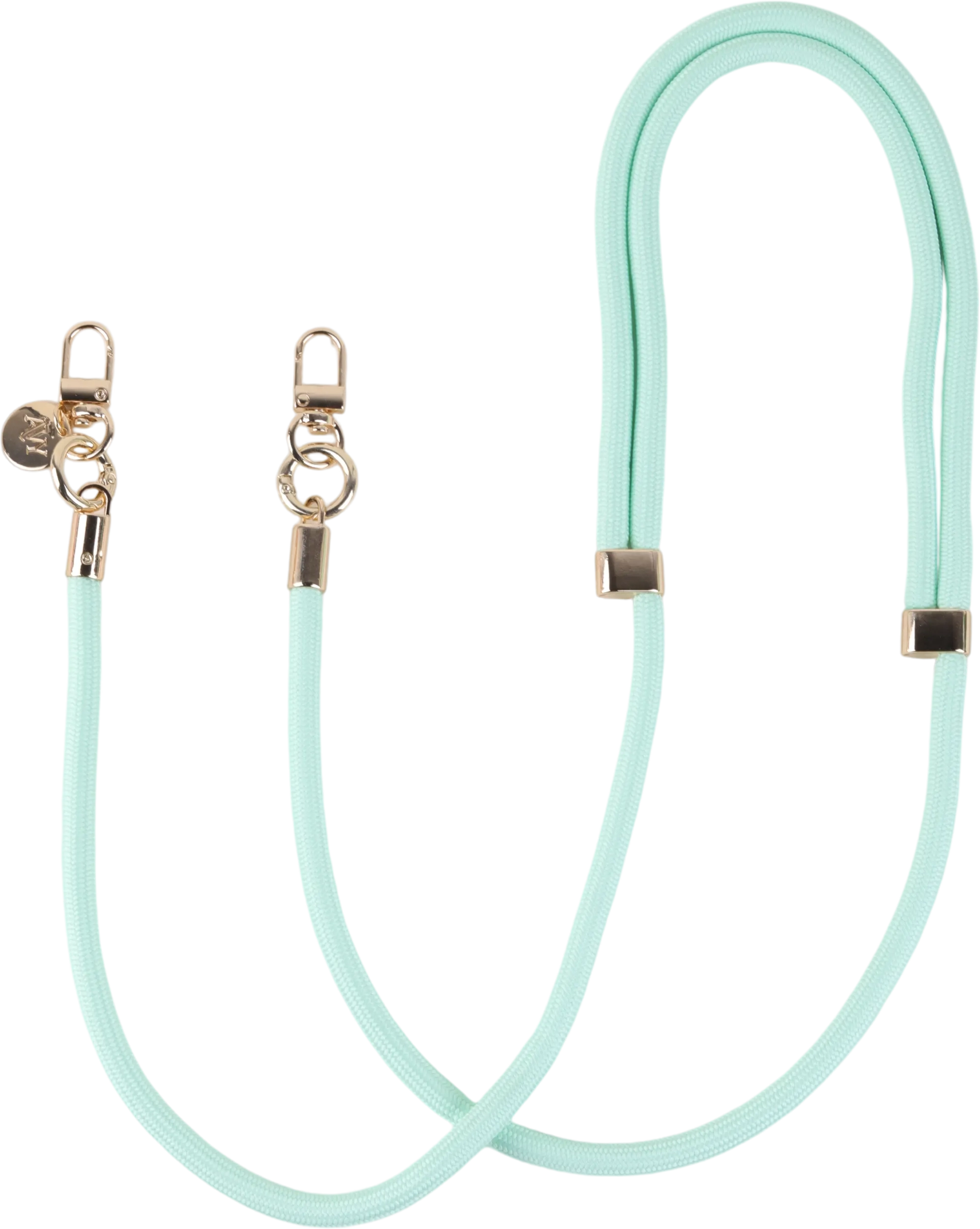 AVY Verstelbaar Crossbody Telefoonkoord / Telefoontouw (130CM) Tressé Matcha afbeelding 1