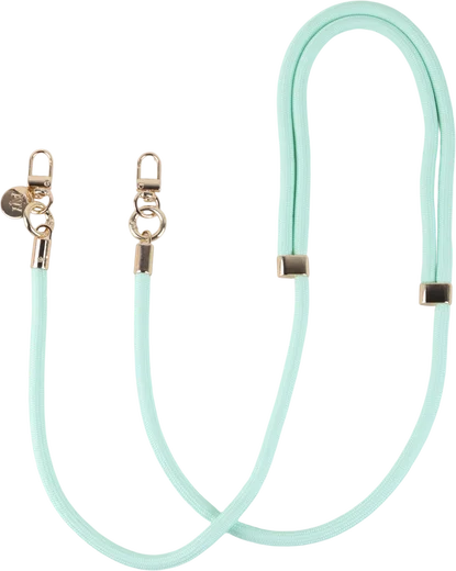 AVY Verstelbaar Crossbody Telefoonkoord / Telefoontouw (130CM) Tressé Matcha afbeelding 1