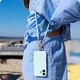 AVY Verstelbaar Crossbody Telefoonkoord / Telefoontouw (130CM) Tressé Matcha afbeelding 4