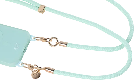 AVY Verstelbaar Crossbody Telefoonkoord / Telefoontouw (130CM) Tressé Matcha afbeelding 14