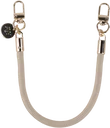AVY Universeel Armband / Polsband Telefoonkoord Touw (32CM) Tressé Beige