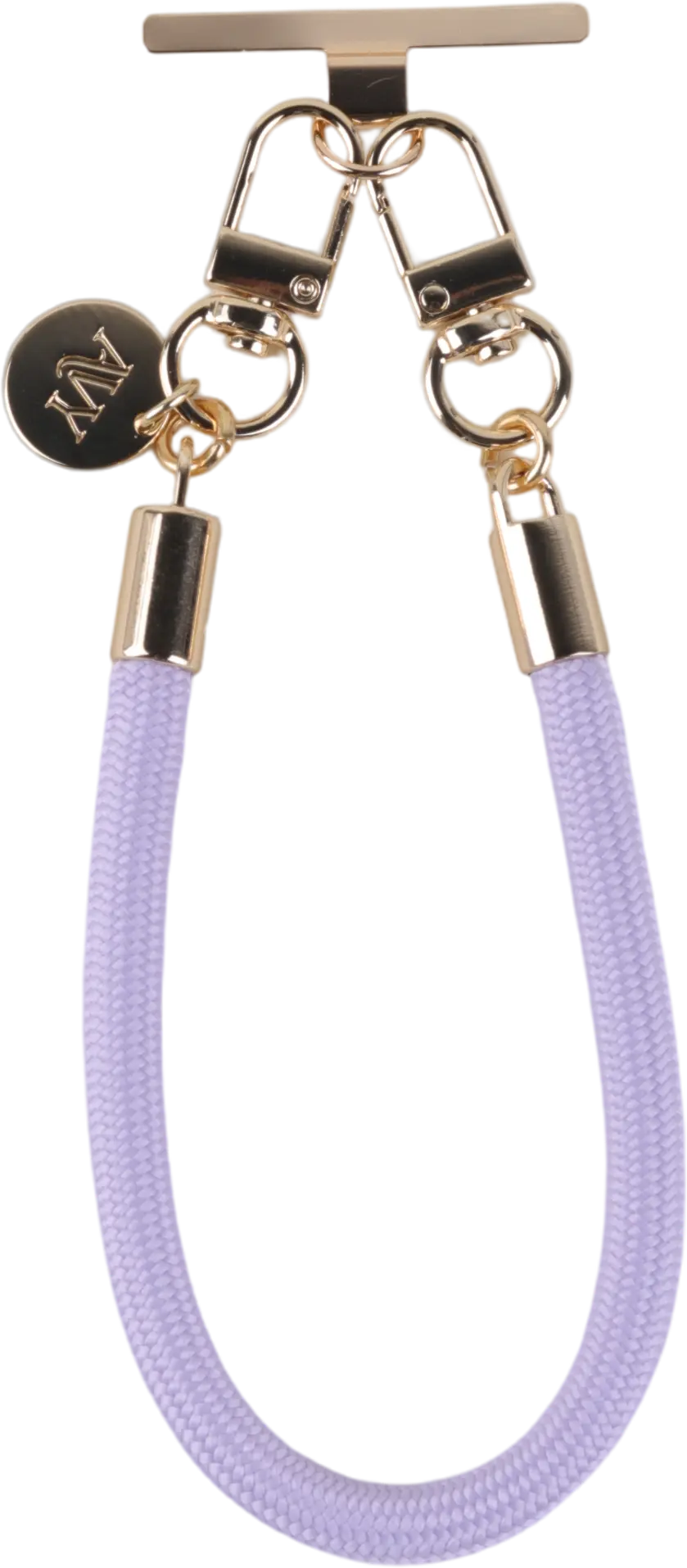 AVY Universeel Armband / Polsband Telefoonkoord Touw (32CM) Tressé Purple afbeelding 12