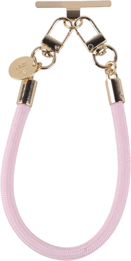 AVY Universeel Armband / Polsband Telefoonkoord Touw (32CM) Tressé Pink afbeelding 7