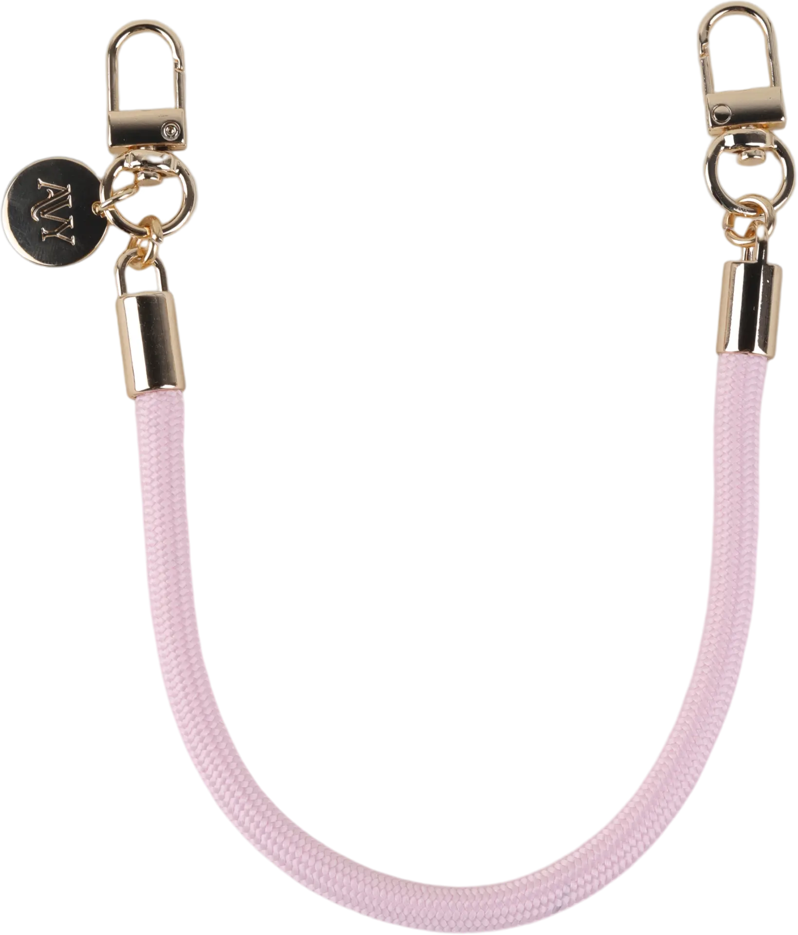 AVY Universeel Armband / Polsband Telefoonkoord Touw (32CM) Tressé Pink afbeelding 1