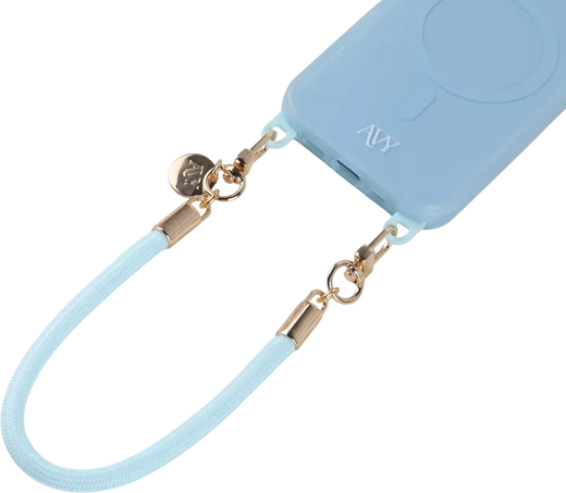 AVY Verstelbaar Crossbody Telefoonkoord / Telefoontouw (32CM) Tressé Blue afbeelding 6