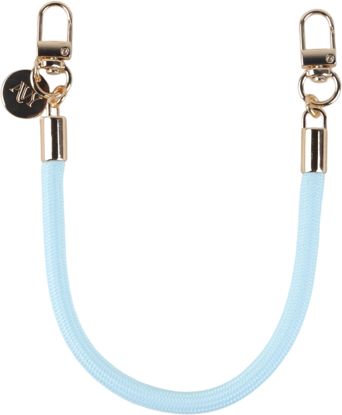 AVY Verstelbaar Crossbody Telefoonkoord / Telefoontouw (32CM) Tressé Blue afbeelding 1