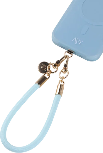 AVY Verstelbaar Crossbody Telefoonkoord / Telefoontouw (32CM) Tressé Blue afbeelding 10